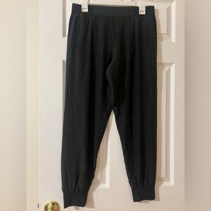 ATM Anthony Thomas Melillo Black Silk Joggers